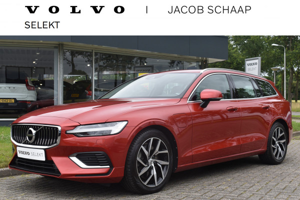 Volvo V60 T6 340PK Automaat Twin Engine AWD Inscription | Trekhaak | Panoramadak | ACC | Blis | Elektr. stoel | Leder | Stoelverwarming |