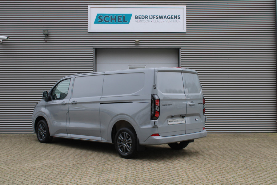 Ford Transit Custom 320 2.0 TDCI L2H1 Limited 170pk - 2x Schuifdeur - Adaptive Cruise - Verwarmd stuur - Blind spot - Navigatie - Camera - Draadloos