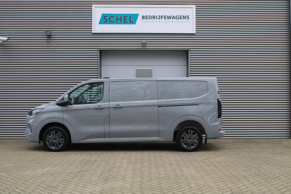 Ford Transit Custom 320 2.0 TDCI L2H1 Limited 170pk - 2x Schuifdeur - Adaptive Cruise - Verwarmd stuur - Blind spot - Navigatie - Camera - Draadloos