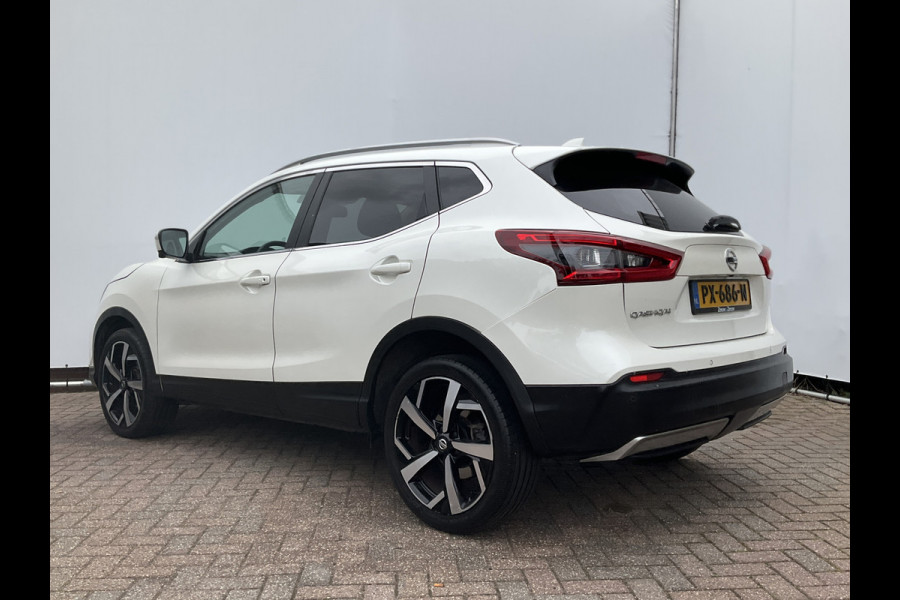 Nissan QASHQAI 1.2 Tekna + Automaat Pano.dak 360Cam Navi Hoge instap Stoelverw.