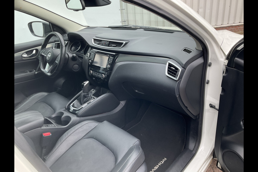 Nissan QASHQAI 1.2 Tekna + Automaat Pano.dak 360Cam Navi Hoge instap Stoelverw.