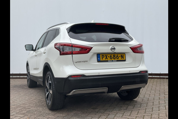 Nissan QASHQAI 1.2 Tekna + Automaat Pano.dak 360Cam Navi Hoge instap Stoelverw.