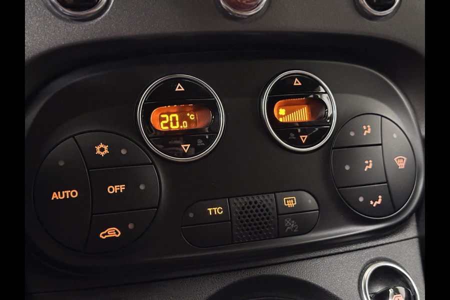 Fiat 500C 1.4 T-Jet Abarth Turismo 70th Anniversary 165pk Automaat | Lederen Sportstoelen | 17"L.M | Navi Full Map | DAB | Apple Carplay | Climate Control |
