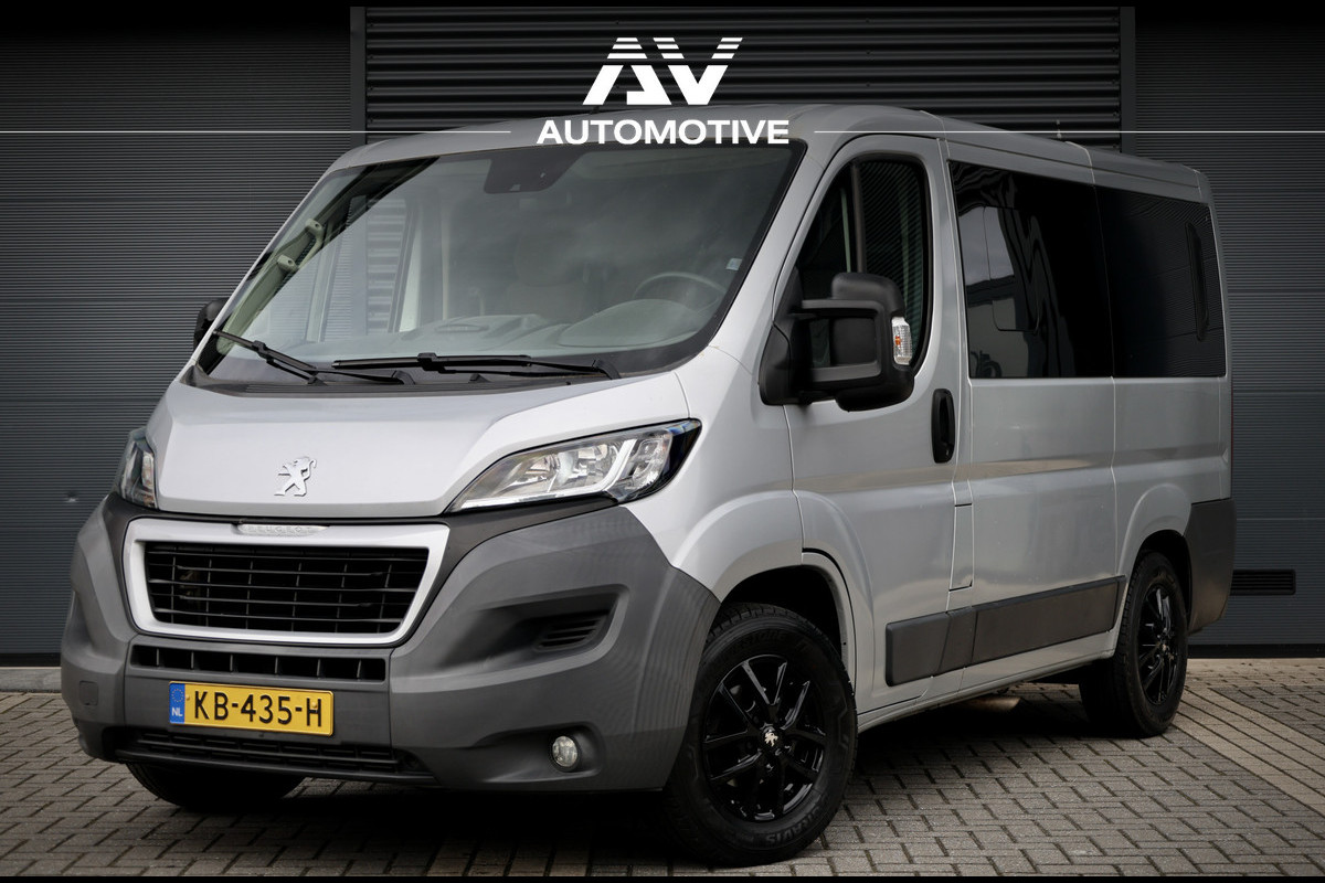 Peugeot Boxer 330 2.0 BlueHDI 9 Pers | 21% BTW | Luchtvering | Airco | Bluetooth | BTW | MF Stuur | NL Auto | NAP Logisch | Nieuwe APK