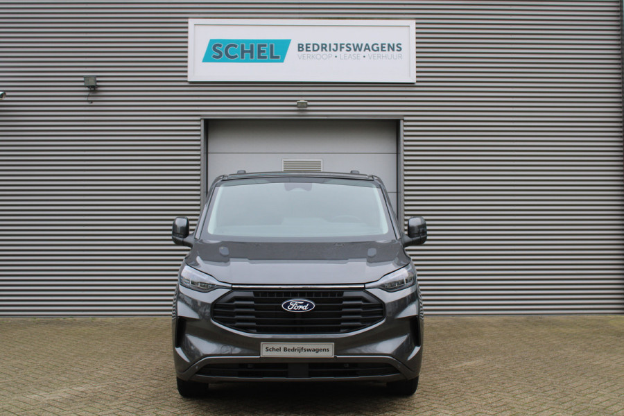 Ford Transit Custom 320 2.0 TDCI L2H1 Limited 170pk - 2x Schuifdeur - Adaptive Cruise - Verwarmd stuur - Blind spot - Navigatie - Camera - Draadloos