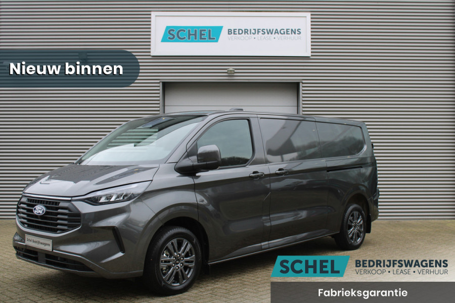 Ford Transit Custom 320 2.0 TDCI L2H1 Limited 170pk - 2x Schuifdeur - Adaptive Cruise - Verwarmd stuur - Blind spot - Navigatie - Camera - Draadloos