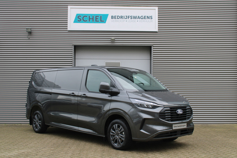 Ford Transit Custom 320 2.0 TDCI L2H1 Limited 170pk - 2x Schuifdeur - Adaptive Cruise - Verwarmd stuur - Blind spot - Navigatie - Camera - Draadloos