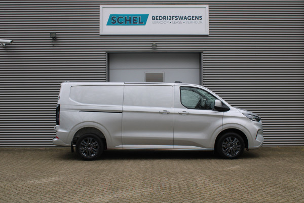 Ford Transit Custom 320 2.0 TDCI L2H1 Limited 170pk - 2x Schuifdeur - Adaptive Cruise - Verwarmd stuur - Blind spot - Navigatie - Camera - Draadloos