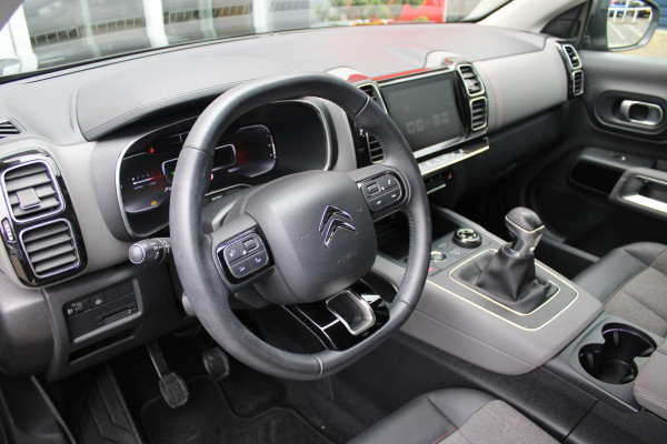 Citroën C5 Aircross 1.2 130PK FEEL | NAVIGATIE | APPLE CARPLAY/ANDROID AUTO | DODEHOEK BEWAKING | KEYLESS ENTRY/START | GRIPP CONTROL | DRAADLOZE TELEFOONLADER | CLIMATE CONTROL | ADAPTIVE CRUISE CONTROL | ACHTERUITRIJ CAMERA |
