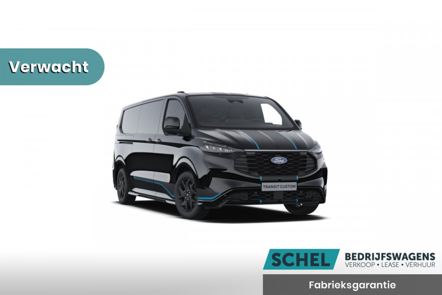 Ford Transit Custom 300 2.0 TDCI L2H1 Sport 170pk - Levering 08-2024 - 2x Schuifdeur - 19" LM velgen - ACC - Blind spot - Navi - Camera - Verwarmd s