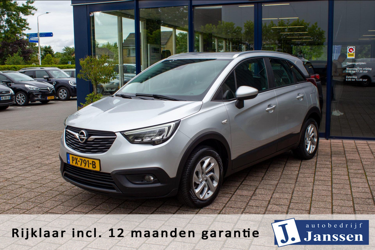 Opel Crossland X 1.6 CDTI Online Edition | Prijs rijklaar incl. 12 mnd garantie | Afn Trekhaak Lmv+All-season Navi Ledverlichting