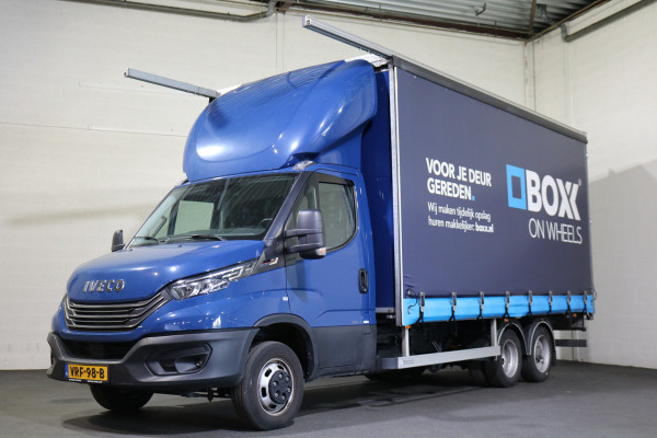 Iveco Daily 40C18 Hi-Matic BE Clickstar Zeilwagen (Oplegger OT-87-JN)