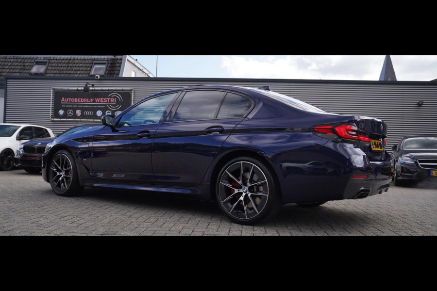 BMW 5 Serie 530e High Executive | M-pakket | M-stoelen | Sfeerverlichting | Schuifdak | 360 cam | Adaptieve Cruise | Applecarplay