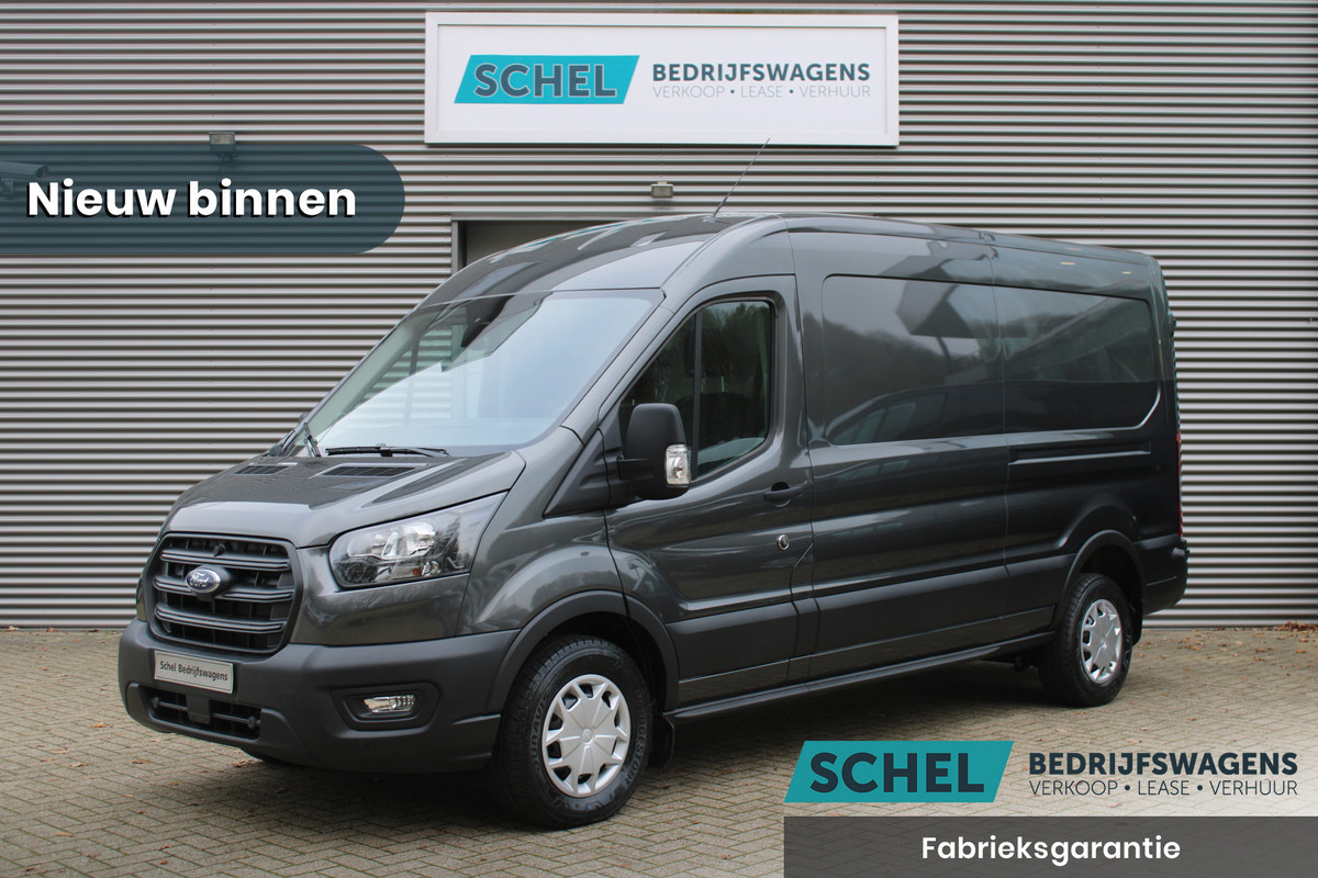 Ford Transit 350 2.0 TDCI 130pk L3H2 Trend - Airco - Cruise - Camera - 270gr deuren - DAB - Trekhaak - Rijklaar