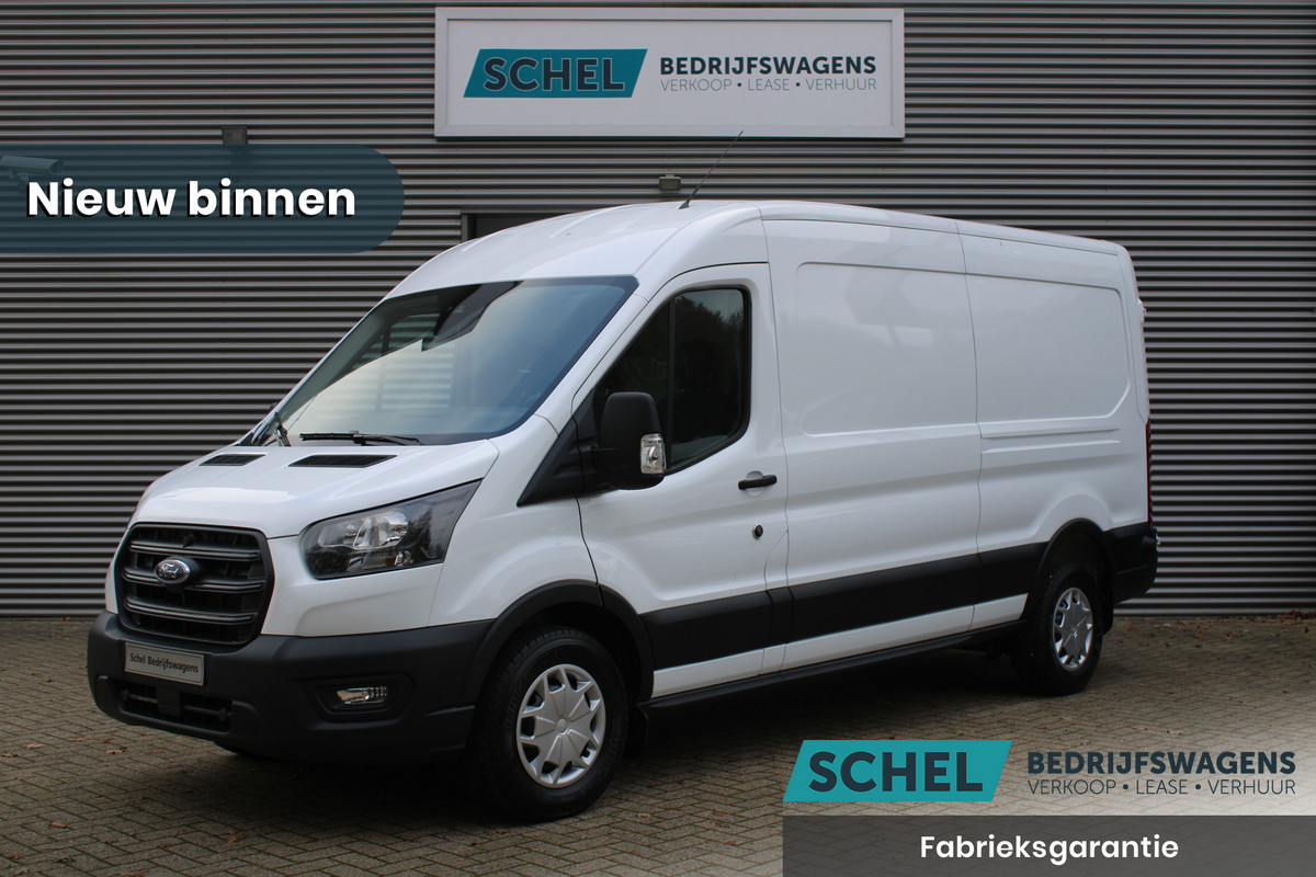 Ford Transit 350 2.0 TDCI L3H2 Trend 170pk Trend MHEV - Navigatie - Blind Spot - Adaptive cruise - Camera - Trekhaak - Rijklaar