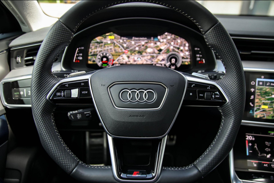 Audi A6 Avant 55 TFSI e Quattro Competition S line Edition 367pk Automaat! Panoramadak|Virtual Cockpit|Leder elektrisch|LED Matrix