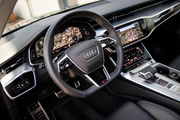 Audi A6 Avant 55 TFSI e Quattro Competition S line Edition 367pk Automaat! Panoramadak|Virtual Cockpit|Leder elektrisch|LED Matrix