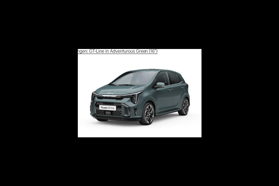 Kia Picanto 1.0 DPi GT-Line AMT | Automaat | MY25 | LED | Navi | CarPlay | Keyless | Schuif-/kanteldak | Stoel-/stuurverwarming | 16''