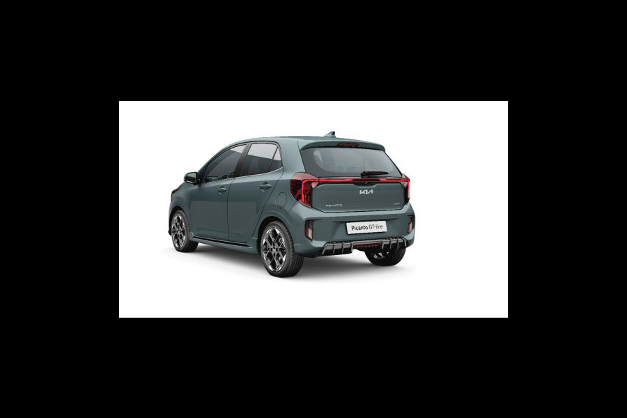 Kia Picanto 1.0 DPi GT-Line AMT | Automaat | MY25 | LED | Navi | CarPlay | Keyless | Schuif-/kanteldak | Stoel-/stuurverwarming | 16''