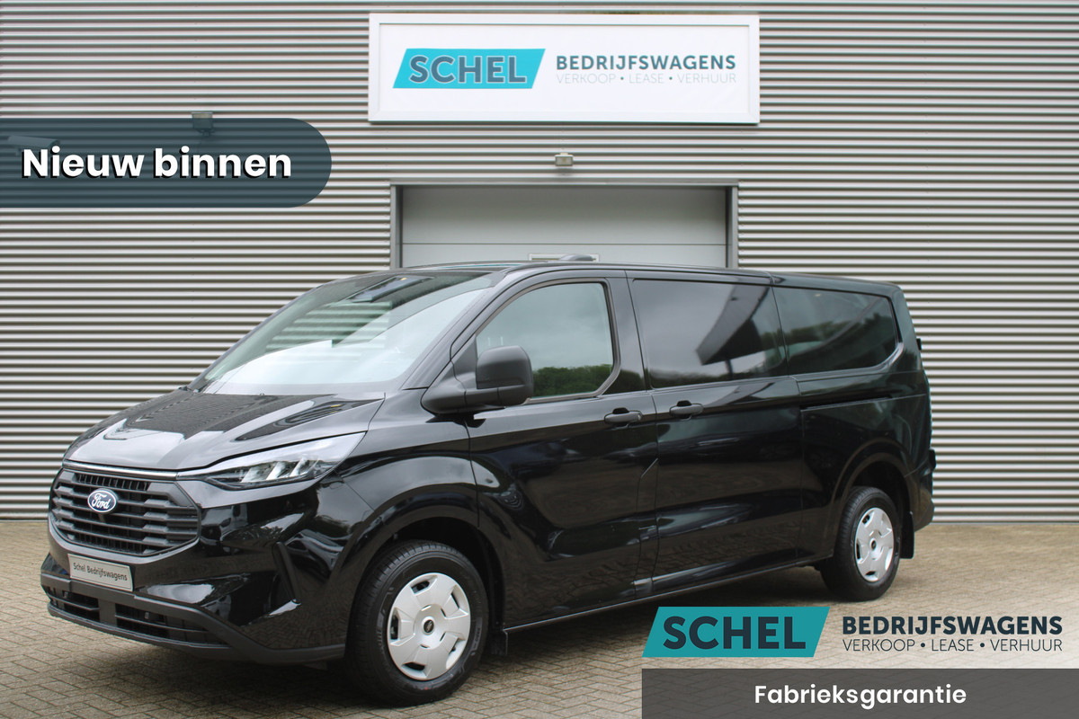 Ford Transit Custom 320 2.0 TDCI L2H1 Trend 170pk - 4x4 AWD - 2x Schuifdeur - ACC - Navigatie - Blind spot - Camera - Stoelverwarming - Rijklaar