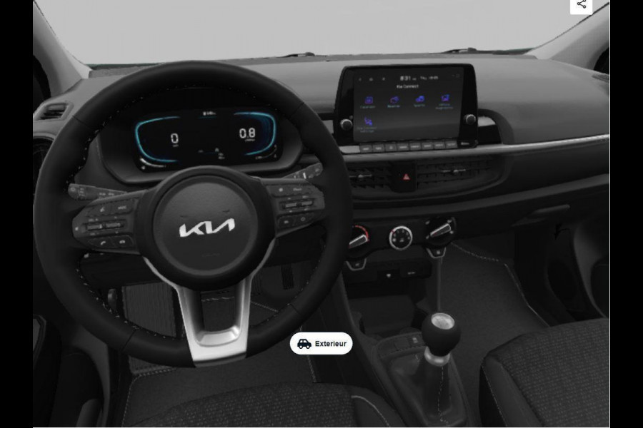 Kia Picanto 1.0 DPI DynamicLine | MY25 | Navi | Airco | Cruise | Camera | Apple Carplay | Private Lease € 327,-*