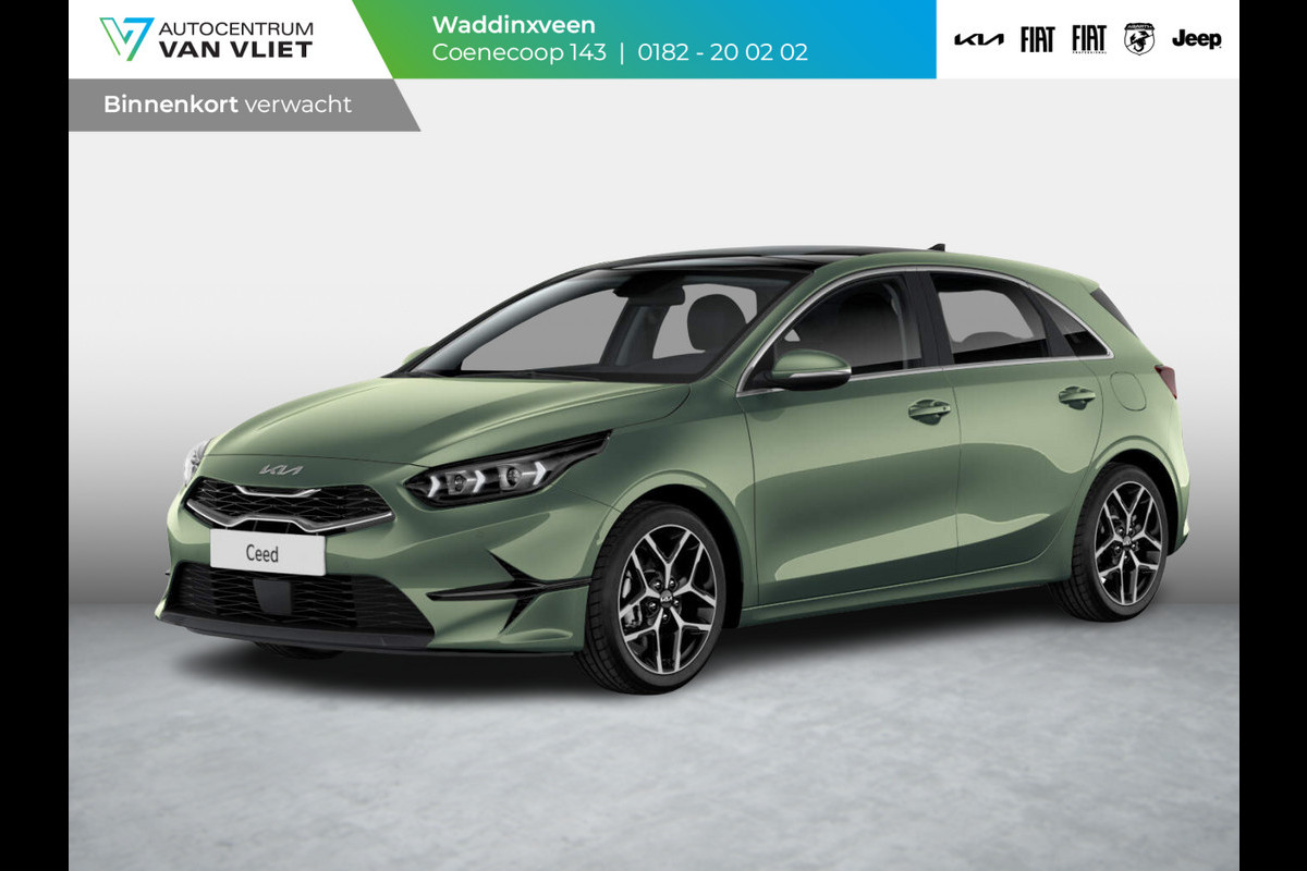 Kia Ceed 1.5 T-GDi DCT7 DynamicPlusLine | MY25 | Automaat | Keyless | Stoel-/stuurverwarming | Priv. glass | Navi | Carplay | Clima