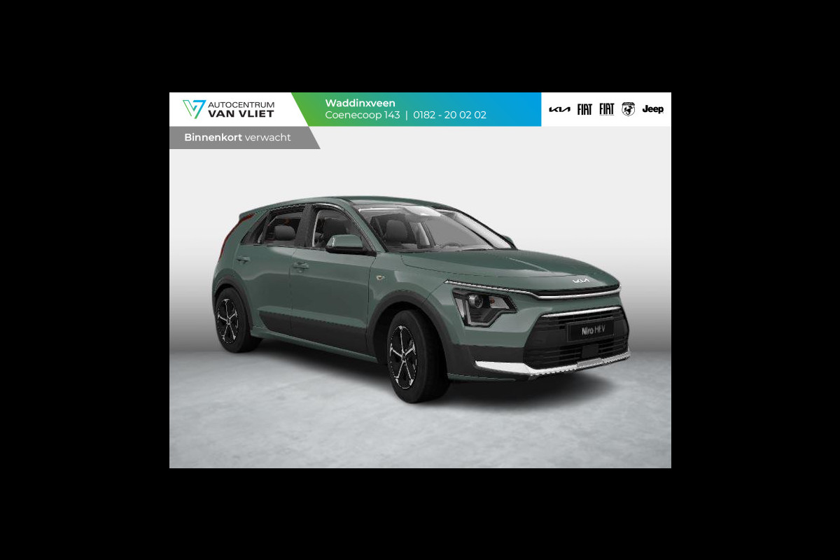 Kia Niro 1.6 GDi Hybrid ComfortLine | Camera | Clima | Carplay | 16'' lichtmetaal | LED