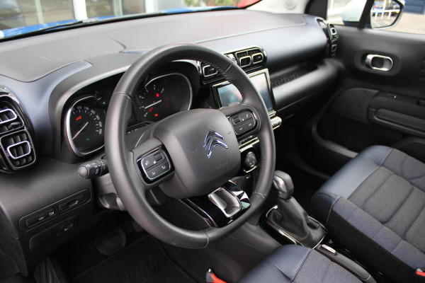 Citroën C3 Aircross 1.2 130PK AUTOMAAT SHINE | AFNEEMBARE TREKHAAK | NAVIGATIE | APPLE CARPLAY/ANDROID AUTO | ACHTERUITRIJ CAMERA | DAB+ RADIO | CRUISE CONTROL | KEYLESS ENTRY/START | LICHTMETALEN VELGEN | GRIPP CONTROL |