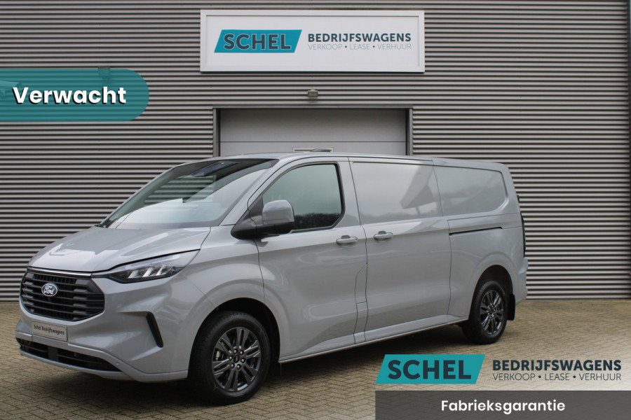 Ford Transit Custom 300 2.0 TDCI L2H1 Limited 150pk - 2x Schuifdeur - Carplay - Android - LED - Stoelverwarming - Camera - Trekhaak - Rijklaar