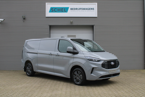 Ford Transit Custom 300 2.0 TDCI L2H1 Limited 150pk - 2x Schuifdeur - Carplay - Android - LED - Stoelverwarming - Camera - Trekhaak - Rijklaar