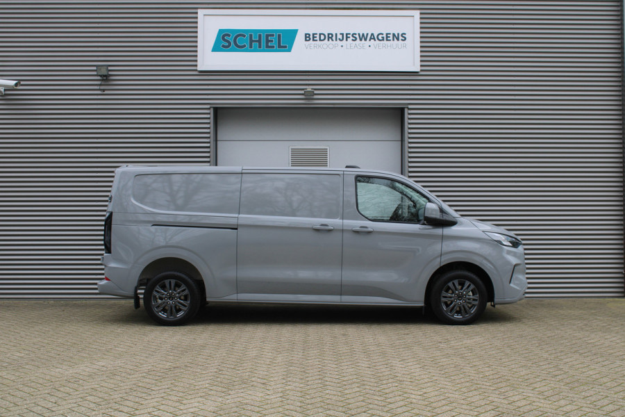 Ford Transit Custom 300 2.0 TDCI L2H1 Limited 150pk - 2x Schuifdeur - Carplay - Android - LED - Stoelverwarming - Camera - Trekhaak - Rijklaar