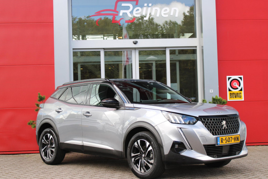 Peugeot 2008 1.2 130PK GT-LINE | NAVIGATIE 10" TOUCHSCREEN | APPLE CARPLAY/ANDROID AUTO | FULL LED KOPLAMPEN | ACHTERUITRIJ CAMERA | CRUISE CONTROL | CLIMATE CONTROL | DODEHOEK BEWAKING | DAB+ RADIO | PARKEERSENSOREN VOOR EN ACHTER |