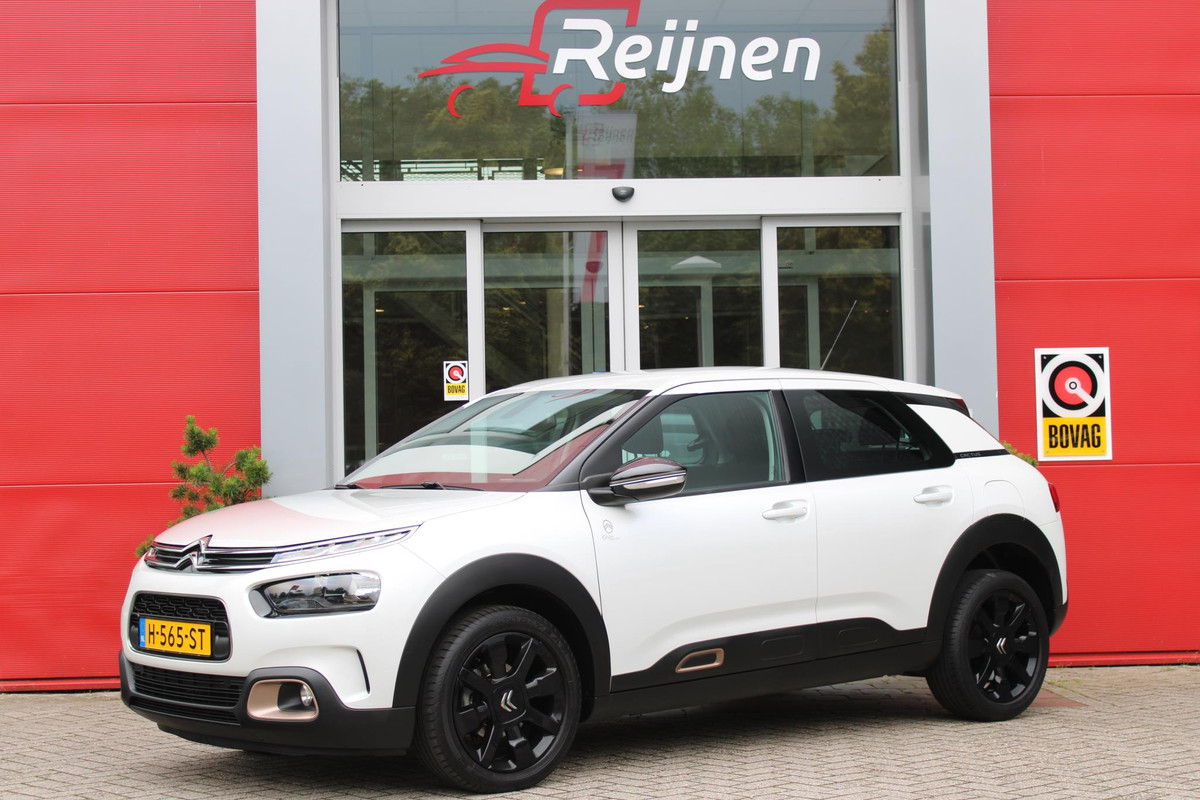 Citroën C4 Cactus 1.2 110PK ORIGINS | NAVIGATIE 10" TOUCHSCREEN | ACHTERUITRIJ CAMERA | APPLE CARPLAY/ANDROID AUTO | PARKEERSENSOREN ACHTER | CRUISE CONTROL | DAB+ RADIO | KEYLESS ENTRY/START | CLIMATE CONTROL | REGEN/LICHT SENSOR | 17" LICHTMETALEN VELGEN ZWART|