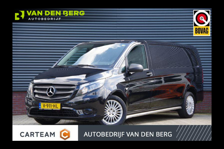 Mercedes-Benz Vito 116 CDI XL AUT. TREKHAAK 2.5T, LEDER, CAMERA, NAVI, CRUISE, AIRCO, PARKEERSENSOREN, 17'' LMV, NL AUTO, NAP