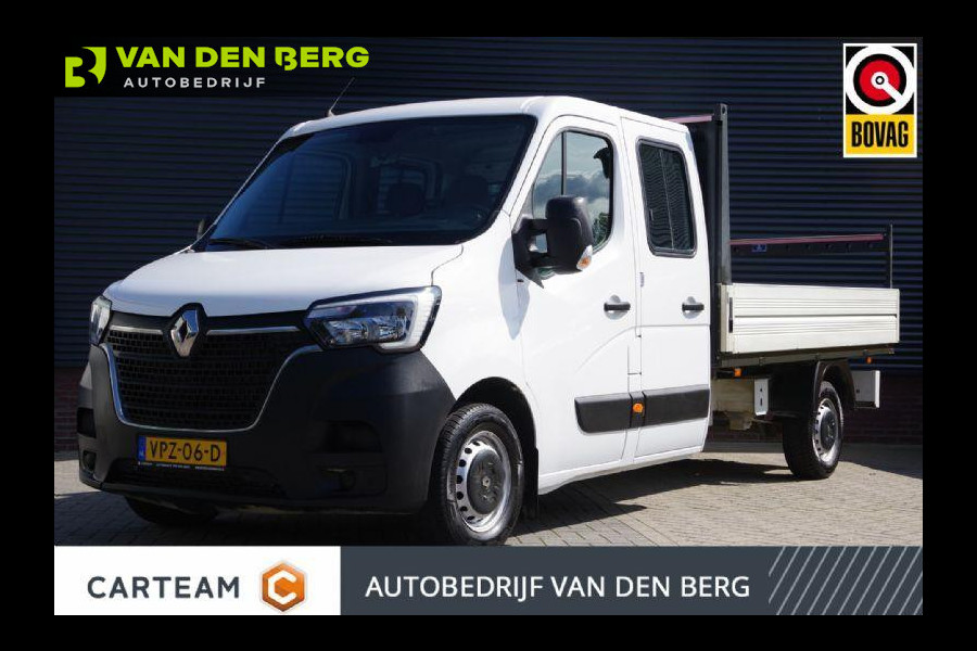 Renault Master T35 2.3 dCi L3 OPEN LAADBAK, 150PK, DC-7P, AIRCO, TREKHAAK, DUBBELE CABINE, PICK-UP, OPENLAADBAK, PICKUP