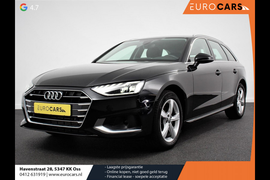 Audi A4 Avant 40 TFSI 190pk S-Tronic Advanced Prestige Tour Plus | Navigatie | Tour Pakket | Climate control | Digitale cockpit | Massage | Elektrische Achterklep | LED | Parkeersensoren | Adaptive Cruise controll