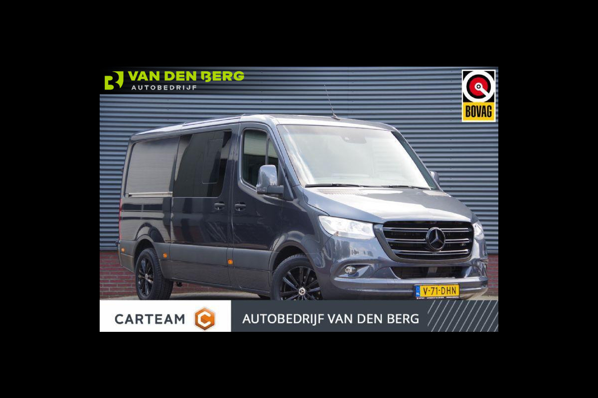 Mercedes-Benz Sprinter 319 3.0 CDI L2H1 DUBBELE CABINE, AUT. MBUX 10'', ACC, 3.5T TREKH, CAMERA, NAVI, CLIMA, PDC, 5 ZITS, 6 ZITS