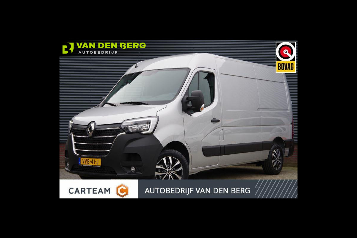 Renault Master T35 2.3 dCi 135PK L2H2 Work Edition CAMERA, NAVI, CRUISE, AIRCO, APPLE CARPLAY/ANDROID, PDC DUBBELE CABINE LEVERB.