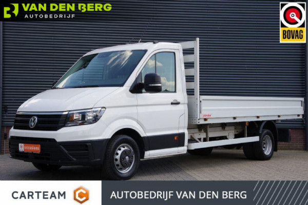 Volkswagen Crafter 50 2.0 TDI L4 177PK PICK-UP, 3.5T TREKGEW., DUBBEL LUCHT, CRUISE, AIRCO, BLUETOOTH, OPENLAADBAK, OPEN LAADBAK,