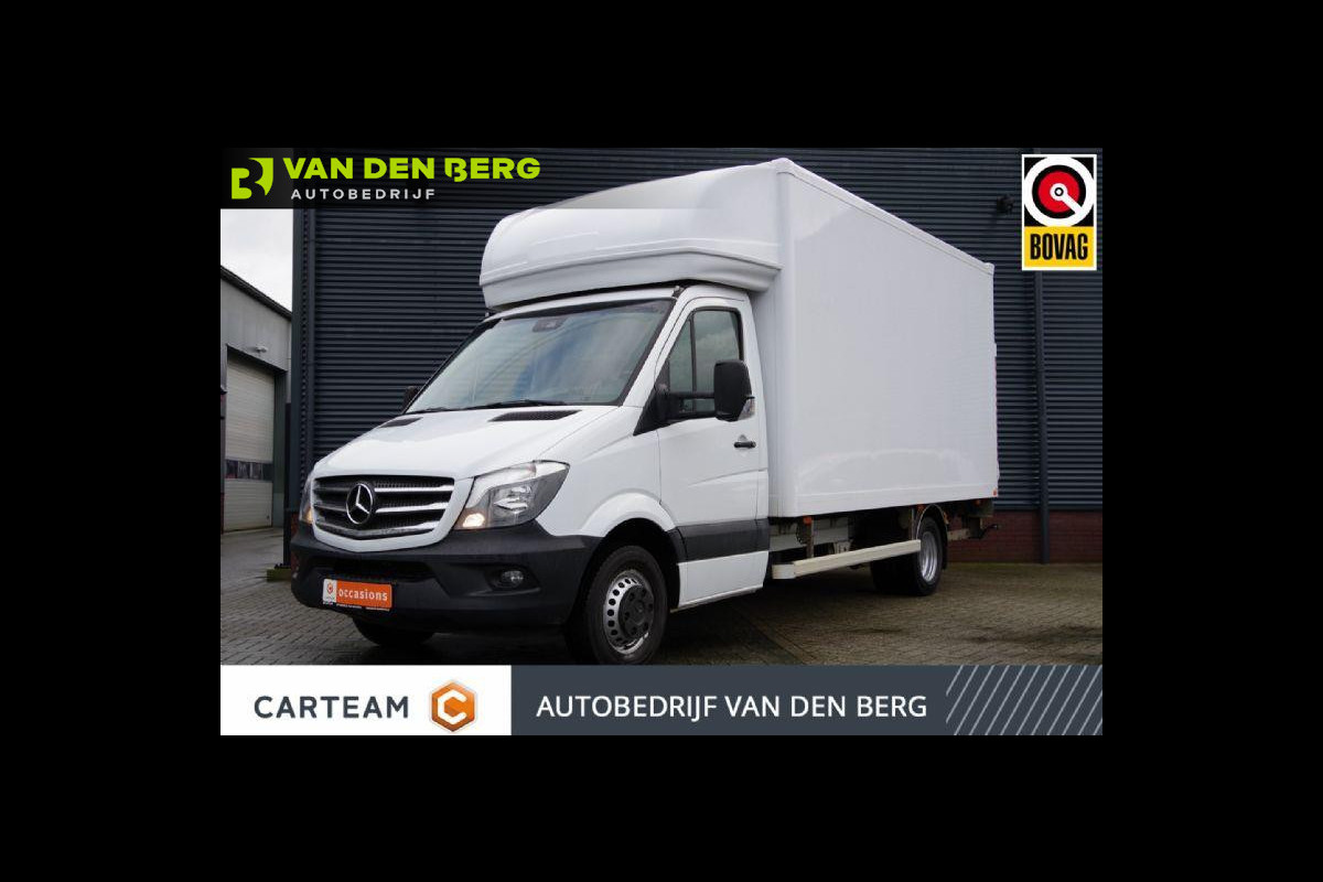 Mercedes-Benz Sprinter 519 3.0 CDI V6 3P, BAKWAGEN/LAADKLEP, AUT. DUBBEL LUCHT, CAMERA, NAVI, AIRCO, ZIJDEUR,