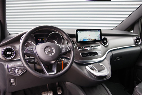 Mercedes-Benz V-Klasse 250d AMG L2 DC-5P, LED, LEDER, 2X SCHUIFDEUR, 360 CAMERA, NAVI, MBUX 10''. CRUISE, CLIMA, PDC,APPLE CARPLAY