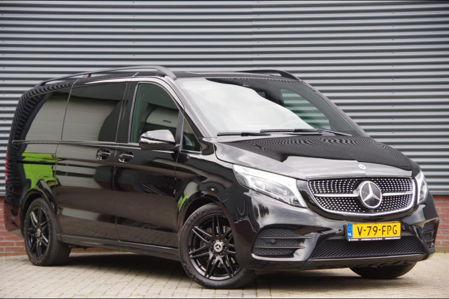 Mercedes-Benz V-Klasse 250d AMG L2 DC-5P, LED, LEDER, 2X SCHUIFDEUR, 360 CAMERA, NAVI, MBUX 10''. CRUISE, CLIMA, PDC,APPLE CARPLAY