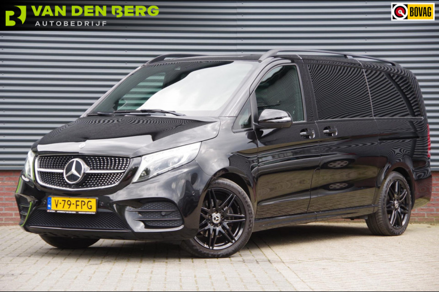 Mercedes-Benz V-Klasse 250d AMG L2 DC-5P, LED, LEDER, 2X SCHUIFDEUR, 360 CAMERA, NAVI, MBUX 10''. CRUISE, CLIMA, PDC,APPLE CARPLAY