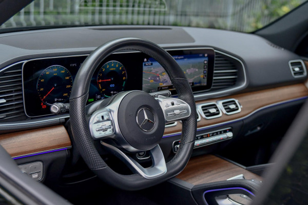 Mercedes-Benz GLE 350 e 4MATIC AMG. Pano, Distro+, Burm, Trekhaak, Camera, CarPlay!