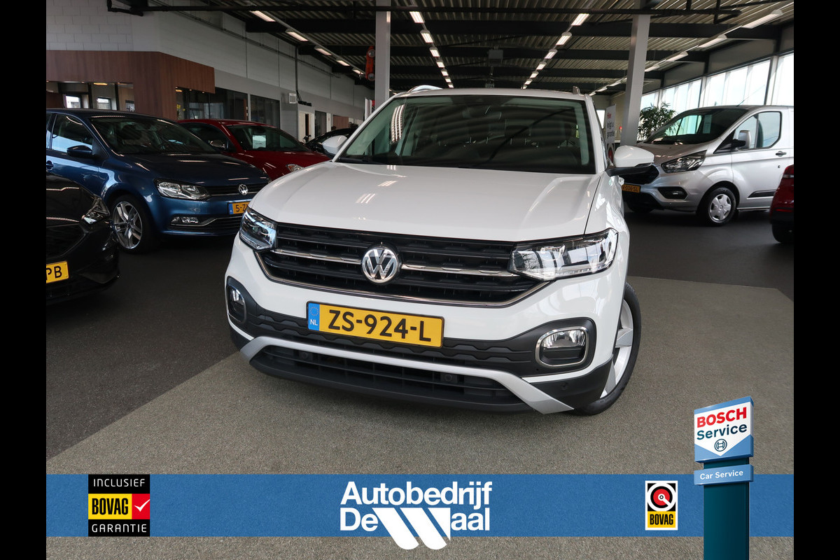 Volkswagen T-Cross 1.0 TSi 115pk Style VIRTUAL/NAVI/CARPLAY/PDC/LED/TREKHAAK/STOELVERWARMING