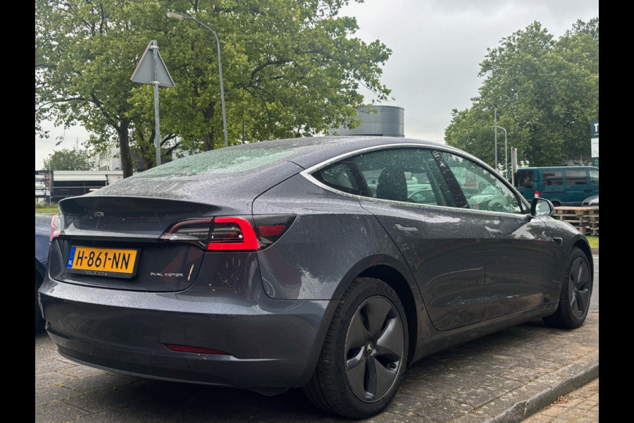 Tesla Model 3 BWJ 2020 351PK Long Range 75 kWh | AWD | LEER | CLIMA | CAMERA A | CARPLAY | NAVI | CRUISE | AUTOPILOOT