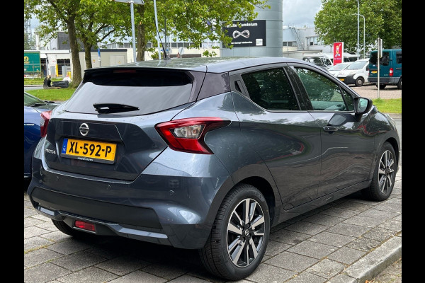 Nissan Micra BWJ 2019 | 0.9 IG-T 90PK N-Way | Clima | PDC | Navi | Cruise | Privacy glass | LED | Lichtmetaal |