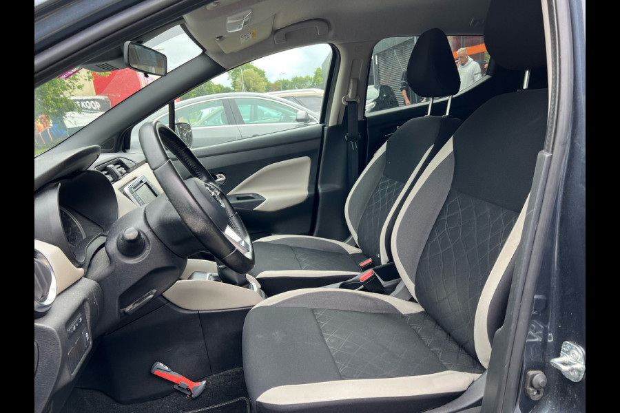 Nissan Micra BWJ 2019 | 0.9 IG-T 90PK N-Way | Clima | PDC | Navi | Cruise | Privacy glass | LED | Lichtmetaal |