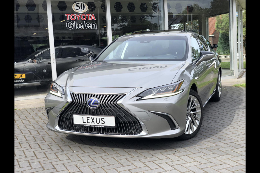 Lexus ES 300h President Line | Schuifdak, 360 Camera, Mark Levinson, Stuurverwarming, Stoelventilatie, Geheugenfunctie, Leer, Alle opties