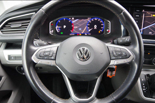 Volkswagen Transporter 2.0 TDI L2 4MOTION BULLI, 150PK AUT. LED, LEDER, ACC, DIGITAL COCKPIT, CAMERA, NAVI, AIRCO, STOELVERWARMING